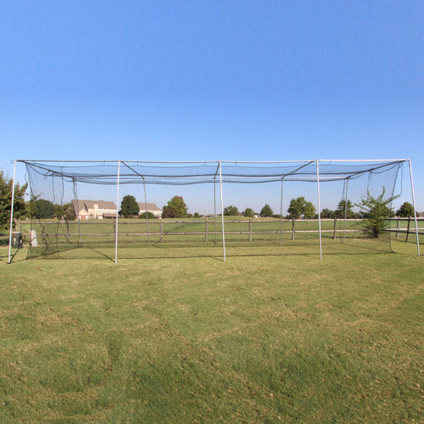Slugger's Sanctuary Complete Backyard Batting Cage 30' - 70' 50' x 12' x 10'
