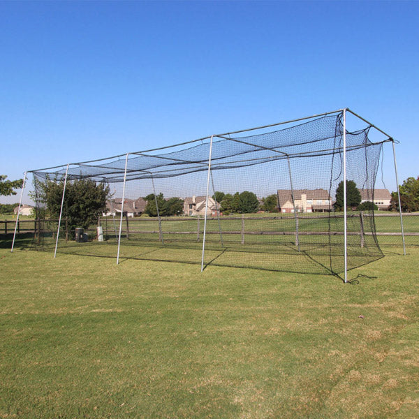 Slugger's Sanctuary Complete Backyard Batting Cage 30' - 70' 60' x 12' x 10'