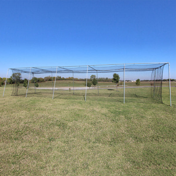 Slugger's Sanctuary Complete Backyard Batting Cage 30' - 70' 70' x 12' x 12'