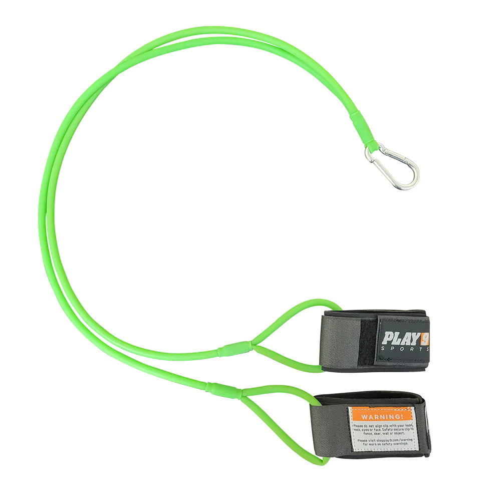 softball resistance bands multiple colors light green