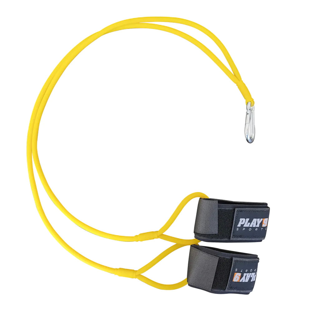 softball resistance bands multiple colors yellow