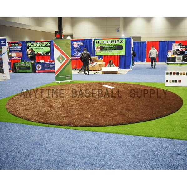 The Adult Mound™ 10" Full Size Portable Pitching Mound Convention Display 