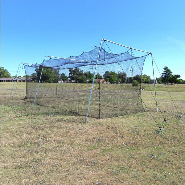 The "Rookie" Complete Residential Backyard Batting Cage Kit 30x12x10
