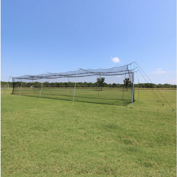 The "Rookie" Complete Residential Backyard Batting Cage Kit 50x12x10