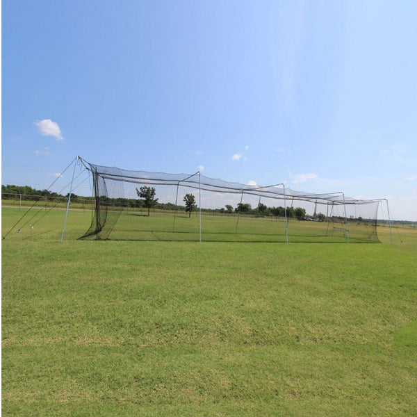 The "Rookie" Complete Residential Backyard Batting Cage Kit 60x12x10
