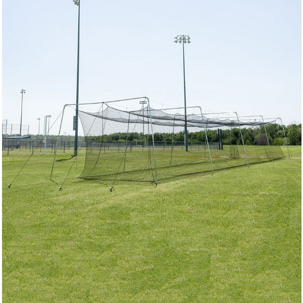 The "Rookie" Complete Residential Backyard Batting Cage Kit 70x12x12