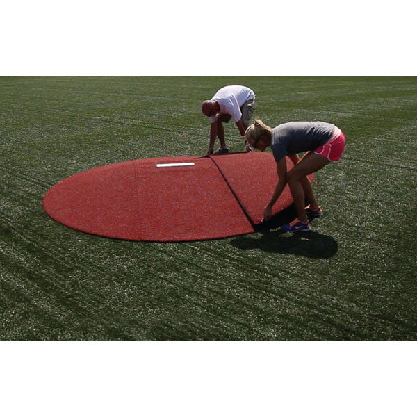 The Youth Mound™ 7" Portable Pitching Mound Being Assembled