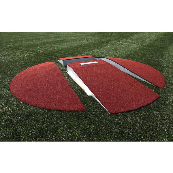 The Youth Mound™ 7" Portable Pitching Mound Clay Disassembled 
