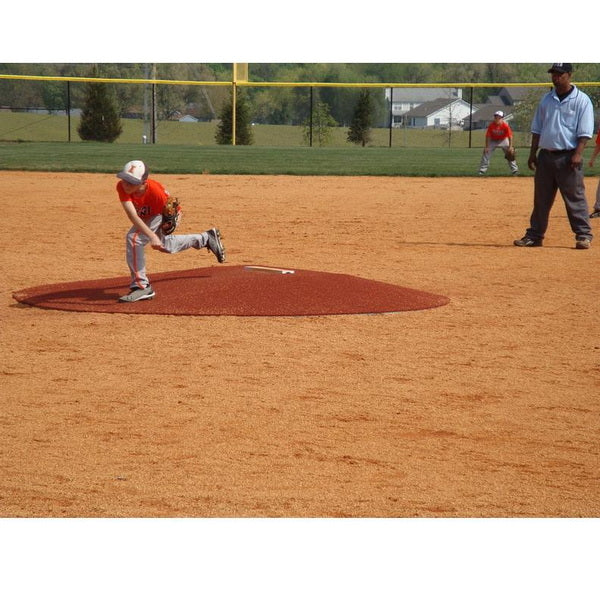 The Youth Mound™ 7" Portable Pitching Mound With Pitcher