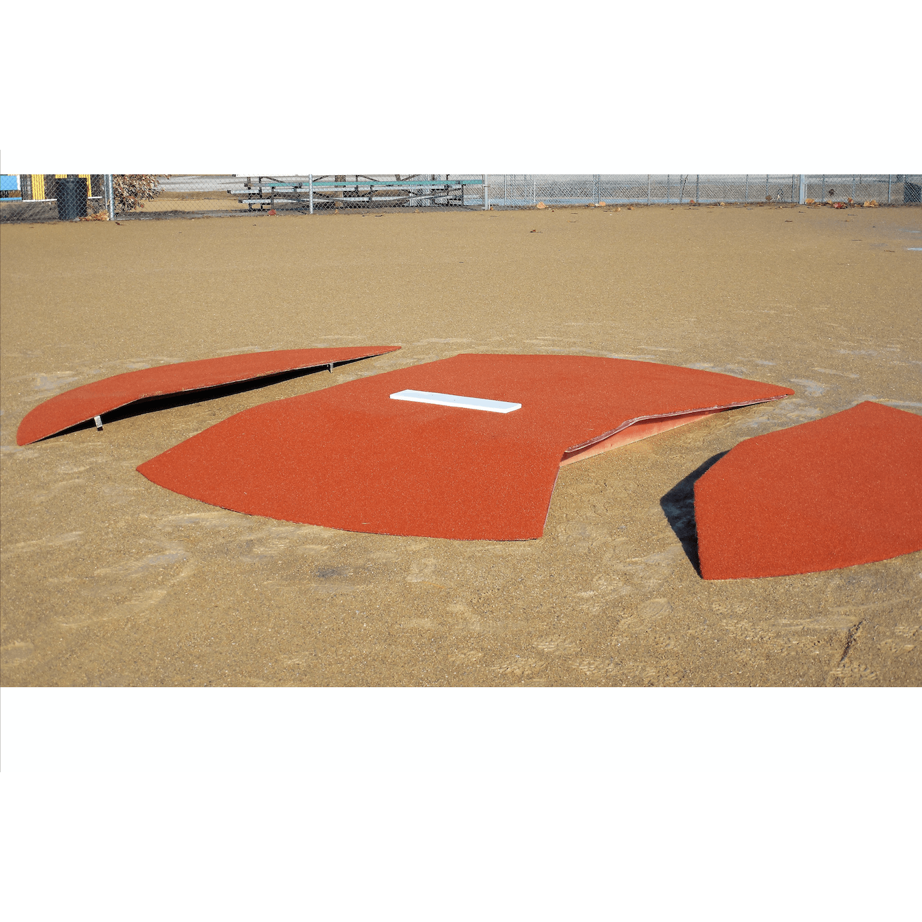 True Pitch 312-G 8" Little League Approved Portable Pitching Mound Disassembled