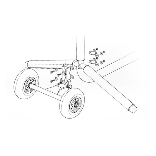 Wheel Kit for Protector Nets Assembly Drawing